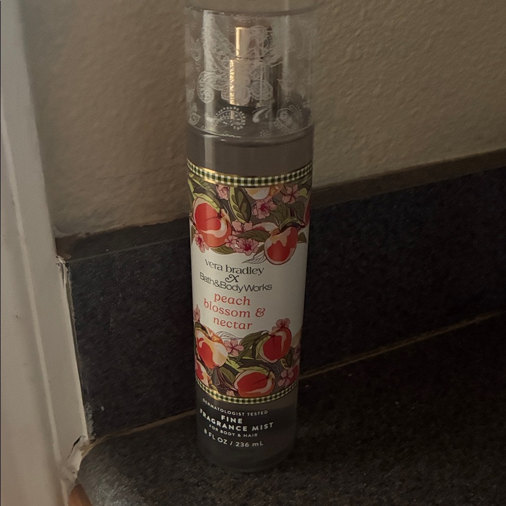 Vera Bradley x Bath & Body Works Peach Blossom & Nectar Fine Fragrance Mist